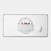 無条件で犬の愛のように生きる デスクマット (キーボード&マウス)