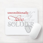 無条件で私の兵士との愛で マウスパッド (マウス)