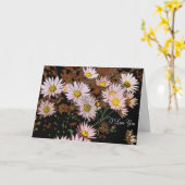 無条件の愛のグリーティングカード カード (黄色い花)