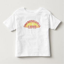無条件の愛の子供用Tシャツ トドラーTシャツ