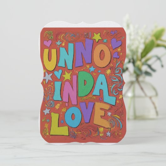 無条件の愛 カード (スタンド正面)