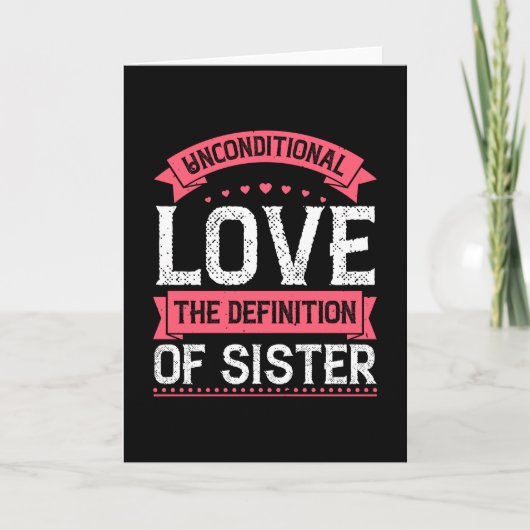 無条件の愛 カード (正面)