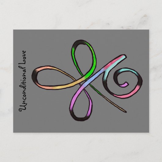 無条件の愛 ポストカード (正面)