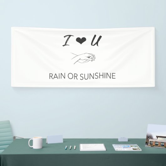 無条件の愛 横断幕 (トレードショー)