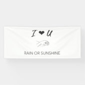 無条件の愛 横断幕 (横)