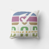 無条件の愛:父親のハート クッション (正面)