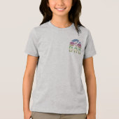 無条件の愛：父親のハート トライブレンドＴシャツ (正面)