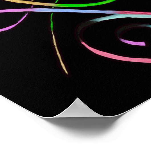 無条件ラブブラック ポスター (角)