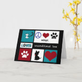 無条件愛 カード (黄色い花)