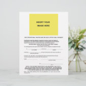 無条件放空白の棄および最終決定時のリリース (スタンド正面)