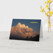 無条件点 カード (黄色い花)