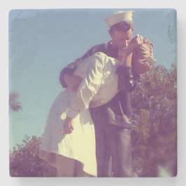 無条件降伏の大理石のコースター ストーンコースター