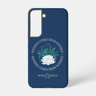 無来物 – 白い蓮 SAMSUNG GALAXY S22ケース