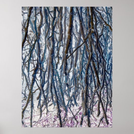 無根ミステリープリント、ポスター紙(半光沢) ポスター (正面)