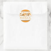 無業の信仰は死ぬ ラウンドシール (バッグ)