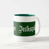 無毒のインクスピルコーヒーマグ ツートーンマグカップ (正面右)