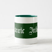 無毒のインクスピルコーヒーマグ ツートーンマグカップ (中央)