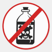 無毒 ラウンドシール (正面)