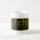 無比、ヴィンテージのオートバイの紋章 コーヒーマグカップ (中央)