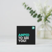 無毛の スクエア名刺 (スタンド正面)