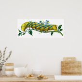 無毛虫 ポスター (キッチン)