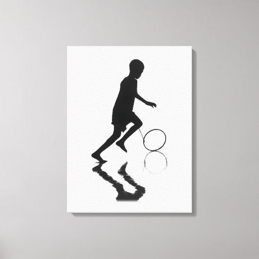 無気に料 キャンバスプリント (正面)