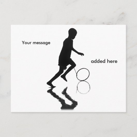 無気に料 ポストカード (正面)