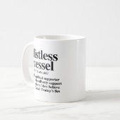 無気力な容器の定義 コーヒーマグカップ (正面左)