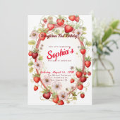 無気力な第1誕生日!1周年記念パーティー 招待状 (スタンド正面)