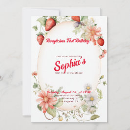 無気力な第1誕生日!1周年記念パーティー 招待状