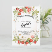 無気力な第1誕生日!1周年記念パーティー 招待状 (スタンド正面)