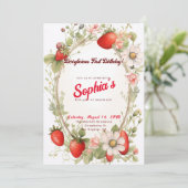 無気力な第1誕生日!1周年記念パーティー 招待状 (スタンド正面)