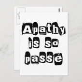 無気力は無気力だ ポストカード (正面/裏面)