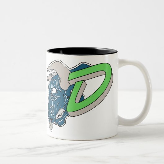 無法者の野球チームのコップ ツートーンマグカップ (右)