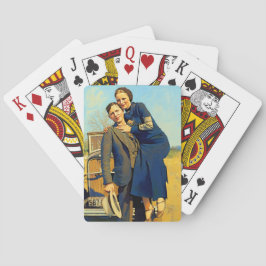 無法者ボニー&クライド バローギャング 絵画 トランプ