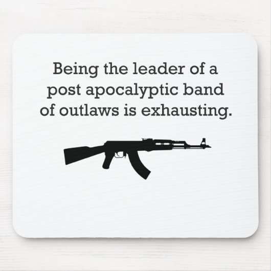 無法者ワイシャツライト マウスパッド (正面)