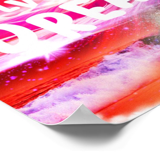 無溶剤の夢 – ポスター (角)