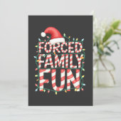 無理やり家族で楽しむ ファミリーお揃いコスチューム 招待状 (スタンド正面)