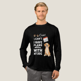 「無理、犬と予定あるんだ」かわいい犬グッズ トライブレンドTシャツ