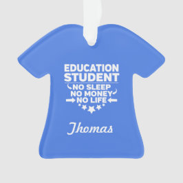 無生命又は金銭による教育 オーナメント