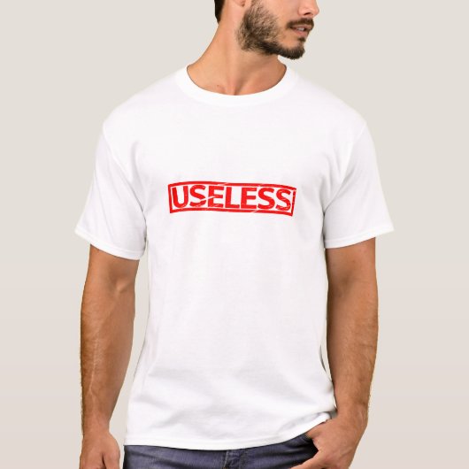 無用のスタンプ Tシャツ (正面)