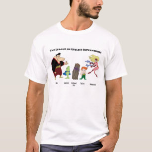 無用のスーパーヒーロー Tシャツ
