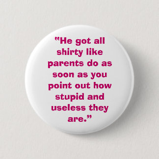 無用親 缶バッジ