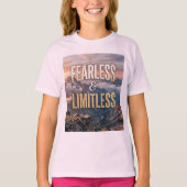無畏で無限 Tシャツ (正面)