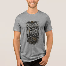 無畏なるタイガー・マウンテン・モチベーショングラフィックTシャツ