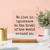 無知なアクリルのサインで暮らす アクリルサイン (ウェディング)