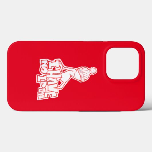 無知なキャラクター Case-Mate iPhoneケース (裏面 (横))