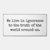 無知なデスクマットで暮らす デスクマット (正面)