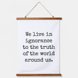 無知な木の上に壁のタペストリーで生活する 吊り下げ型タペストリー