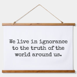 無知な木の上に壁のタペストリーで生活する 吊り下げ型タペストリー